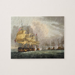 Die Zerstörung der dänischen Flotte vor Copenha Puzzle