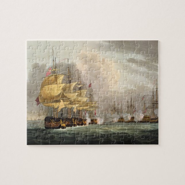 Die Zerstörung der dänischen Flotte vor Copenha Puzzle (Horizontal)