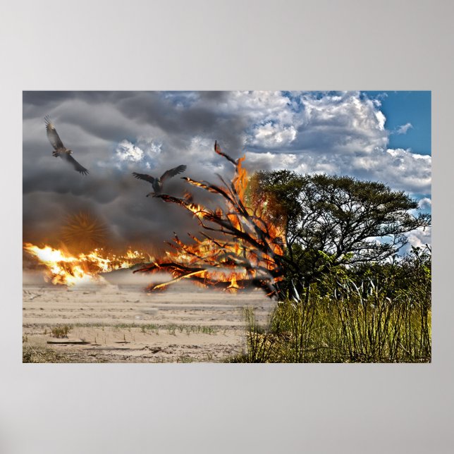 Die Zerstörung unseres Landes Poster (Vorne)