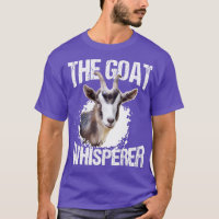 Die Ziege Whisperer Funny Goat Lover Bauer Geschen