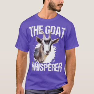 Die Ziege Whisperer Funny Goat Lover Bauer Geschen T-Shirt