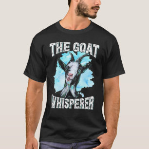 Die Ziege Whisperer Funny Goat Lover Bauer T-Shirt