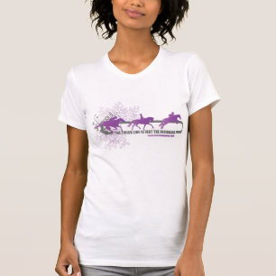 Die Ziellinie ist gerade der Anfang T-Shirt