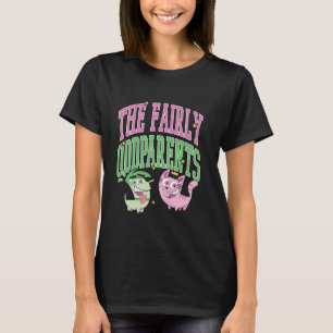 Die ziemlich seltsamen Eltern Cosmo Hund und Wanda T-Shirt