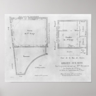 Die Zimmer von Madame Recamier Poster