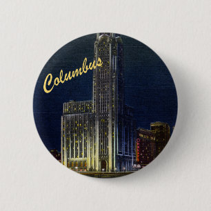 Die Zitadelle am Vintagen Nachttisch Button