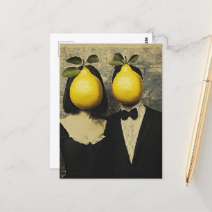 Die Zitronenleute Postkarte