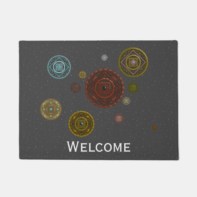 Die Zodiaka-Doormat Fußmatte (Vorderseite)