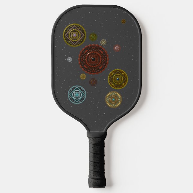 Die Zodiaka-Mandalase Pickleball Schläger (Vorderseite)