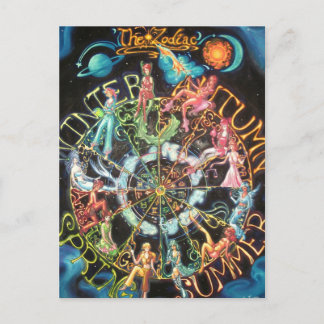 Die Zodiaka Postkarte