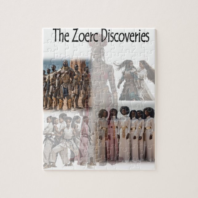 Die Zoerc Discovery Cover Art Puzzle (Vertikal)