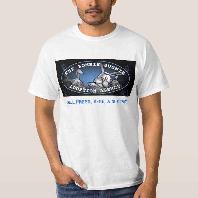 Die Zombie Bunnie Adoptions-Agentur T-Shirt (Vorderseite)