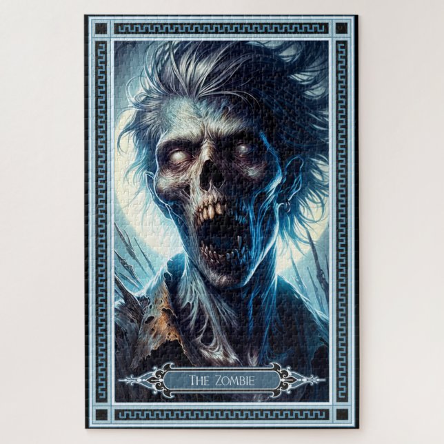 Die Zombie-Tarot-Karte Puzzle (Vertikal)