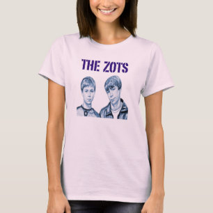 Die Zots nahe hohe Skizze - rosa Shirt