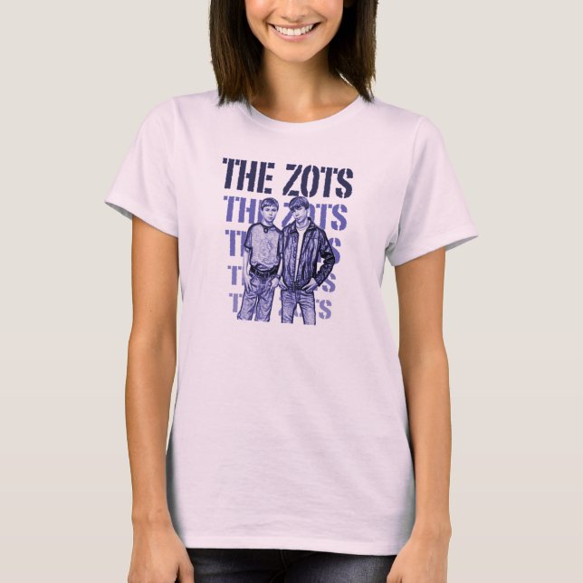 Die Zots Skizze - rosa Shirt (Vorderseite)