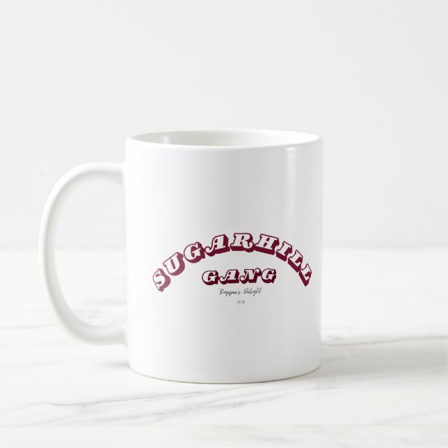 Die Zuckerhut-Gang "Rapper's Delight" Kaffeetasse (Links)
