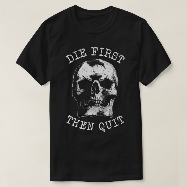 Die zuerst den robusten Schädel Classic T - Shirt. T-Shirt (Design vorne)