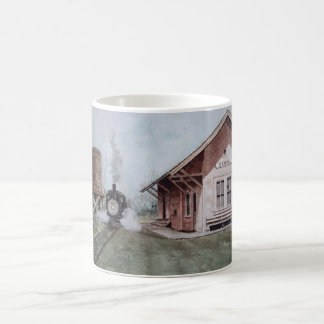 Die Zug-Stations-Tasse Tasse