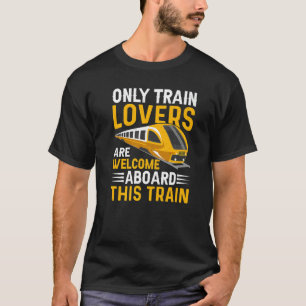 Die Züge sind die Begrüßungsmaschinen des Ingenieu T-Shirt