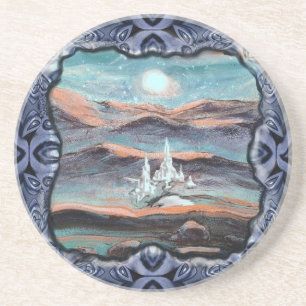 Die Zukunft der Stadt des Lichts Getränkeuntersetzer