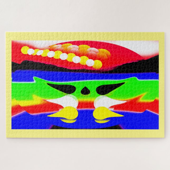 Die Zukunft der Welt Puzzle (Horizontal)