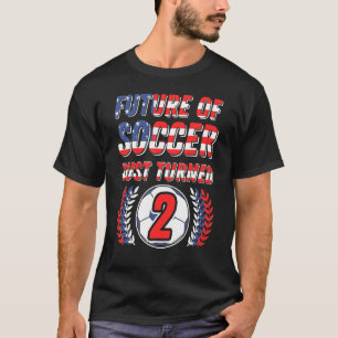 Die Zukunft des Fußballs - 2 Geburtstagsparty Cele T-Shirt