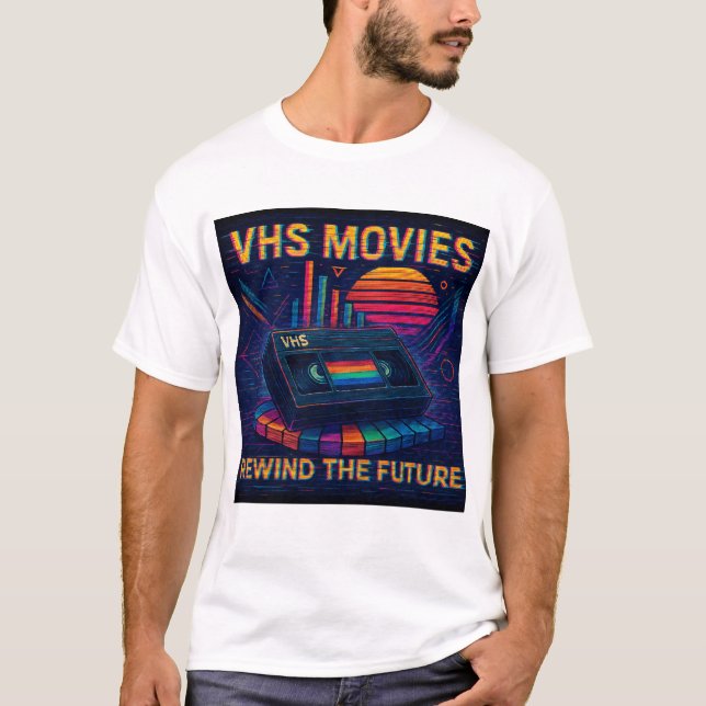 Die Zukunft des VHS rückgängig machen T-Shirt (Vorderseite)