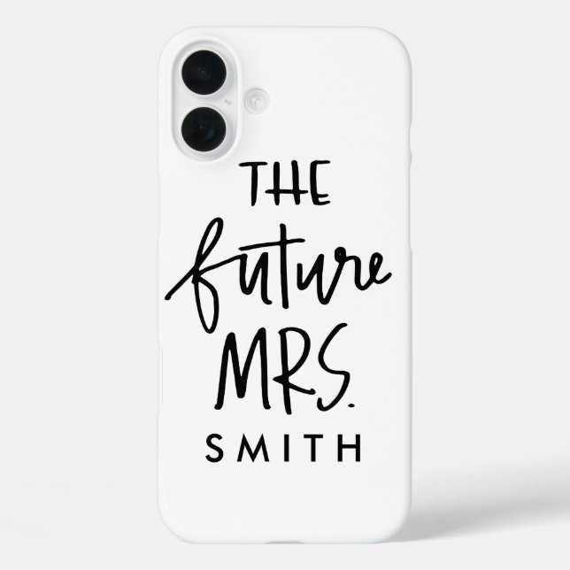 Die Zukunft Frau Custom Phone Case (Rückseite)
