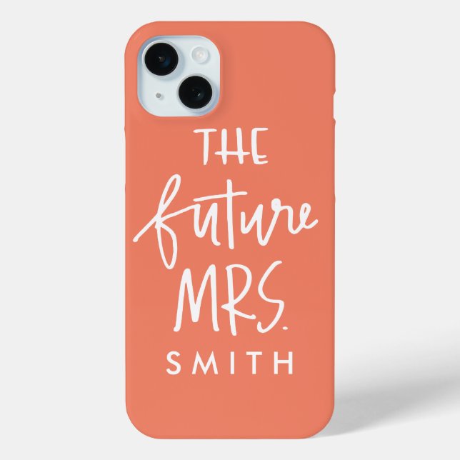 Die Zukunft Frau Custom Phone Case (Rückseite)