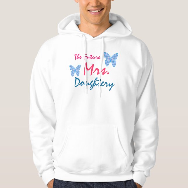Die Zukunft Frau Customizable Hoodie (Vorderseite)