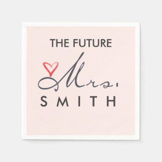 Die Zukunft Frau. Serviette