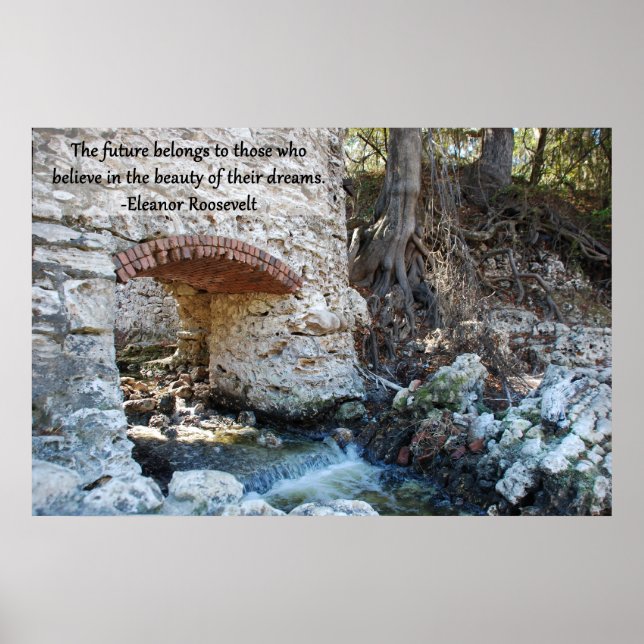 Die Zukunft gehört nur denen, die glauben .. Poster (Vorne)