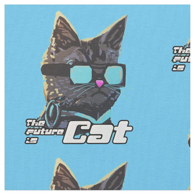 Die Zukunft ist Cat Stoff (Nahaufnahme)