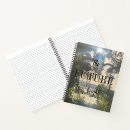 Die Zukunft ist ein schönes Notebook Notizbuch