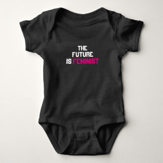 Die Zukunft ist feministischer Säuglings-Bodysuit Baby Strampler