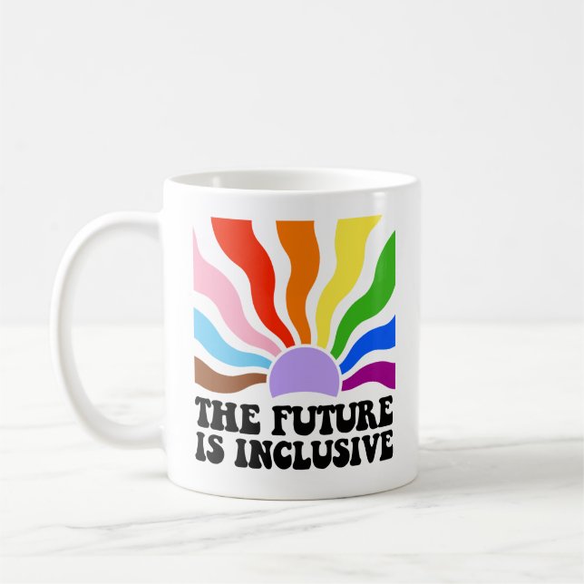Die Zukunft ist inklusiv Kaffeetasse (Links)