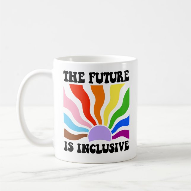 Die Zukunft ist inklusiv Kaffeetasse (Links)