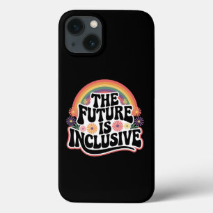 Die Zukunft ist inklusive Regenbogen-LGBTQ-Flagge Case-Mate iPhone Hülle