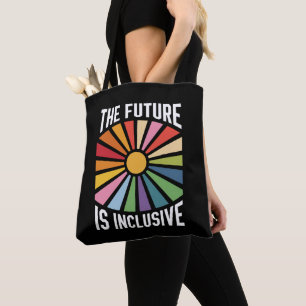 Die Zukunft ist inklusiver Regenbogen-Stolz Trans-