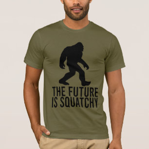 Die Zukunft ist Squatchy - Funny Bigfoot T-Shirt
