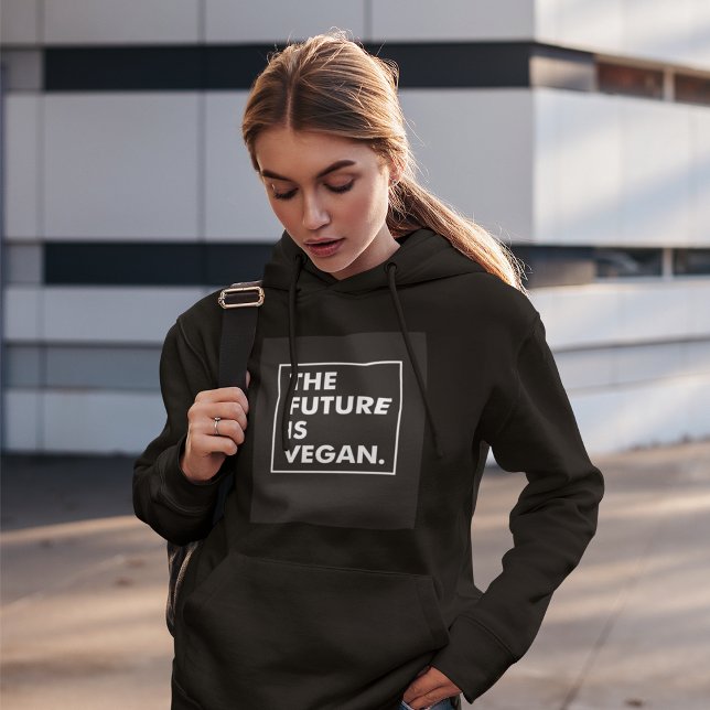 Die Zukunft ist Vegan Hoodie (Von Creator hochgeladen)