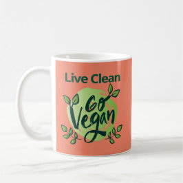 Die Zukunft ist Veganes Design Kaffeetasse