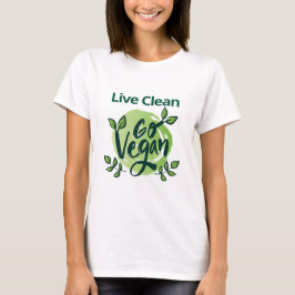 Die Zukunft ist Veganes Design T-Shirt
