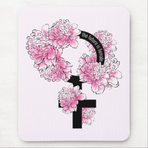 Die Zukunft ist weiblich Mousepad