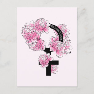 Die Zukunft ist weiblich Postkarte