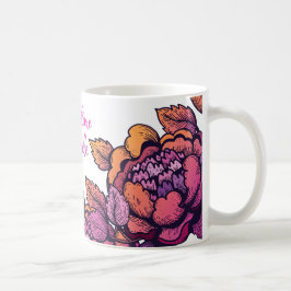 Die Zukunft ist weibliche Buchstaben Kaffeetasse