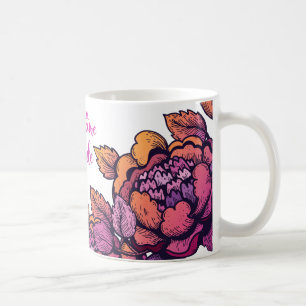 Die Zukunft ist weibliche Buchstaben Kaffeetasse