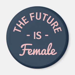 "Die Zukunft ist weiblicher" Feminist Magnet
