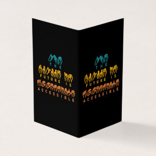 Die Zukunft ist zugänglich ASL-Gebärdensprache