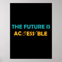 Die Zukunft ist zugänglich ASL-Gebärdensprache Bra